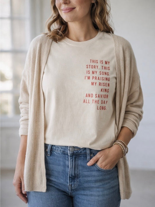 Praising My Risen King Tee