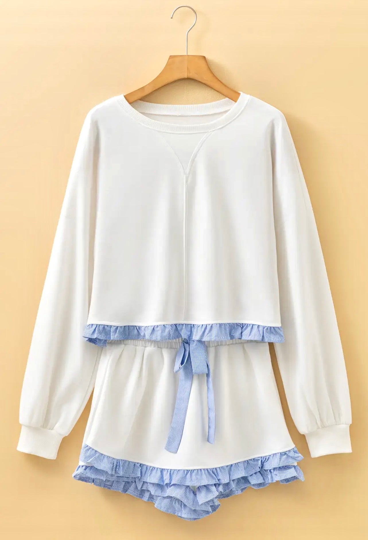 Ruffled Two Piece Set