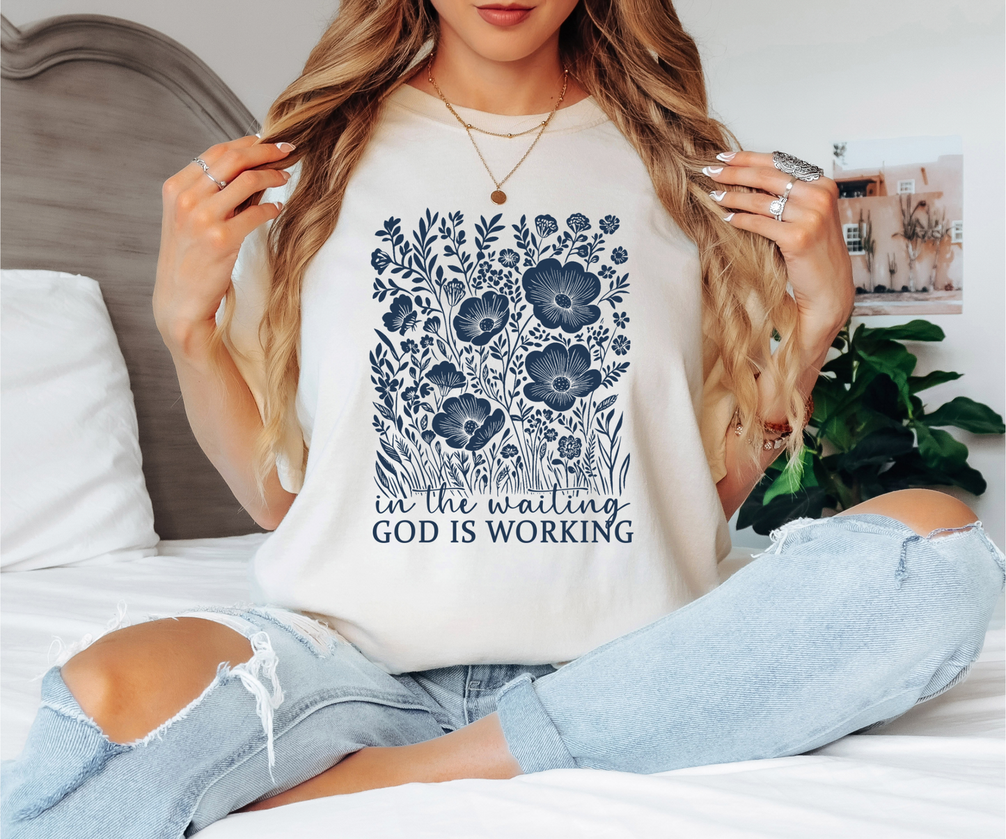 FINAL SALE In The Waiting Comfort Colors Tee