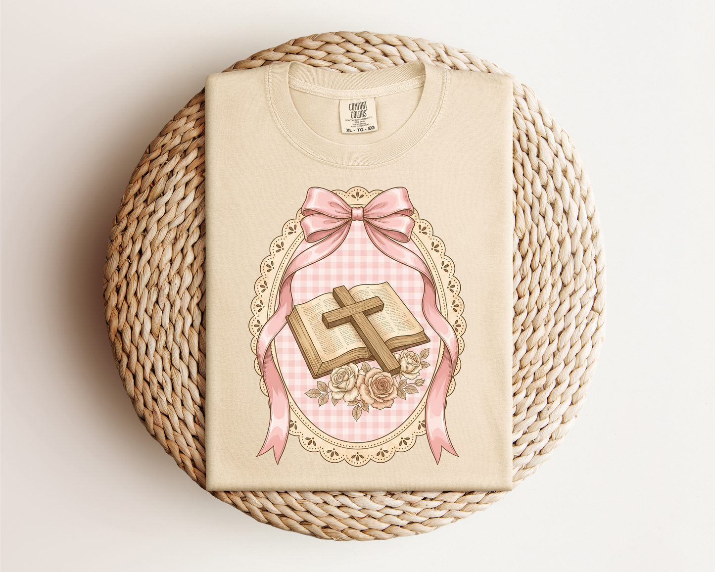 FINAL SALE Bible Coquette Comfort Colors Tee