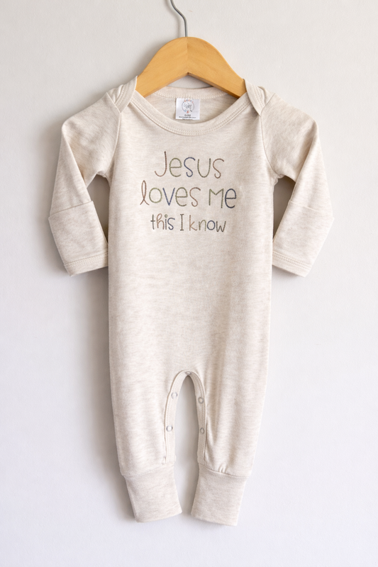 Jesus Loves Me Romper