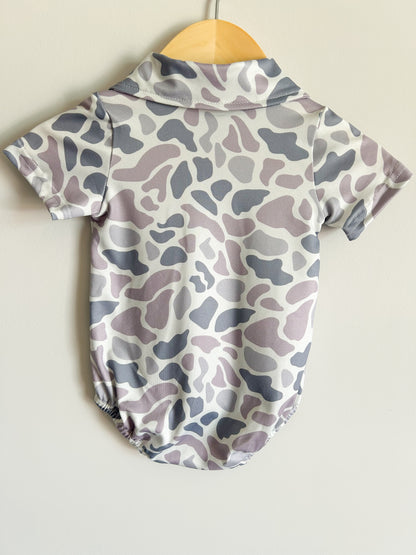 Camouflage Baby Boy Bubble