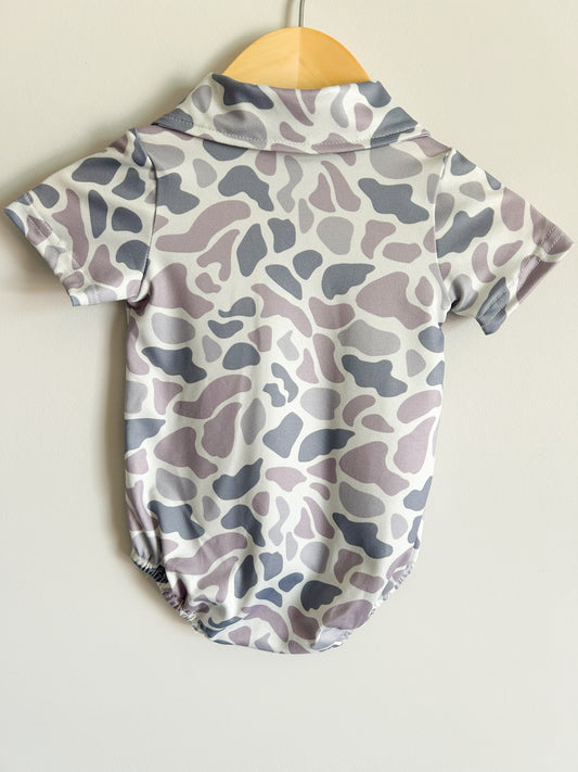 Camouflage Baby Boy Bubble