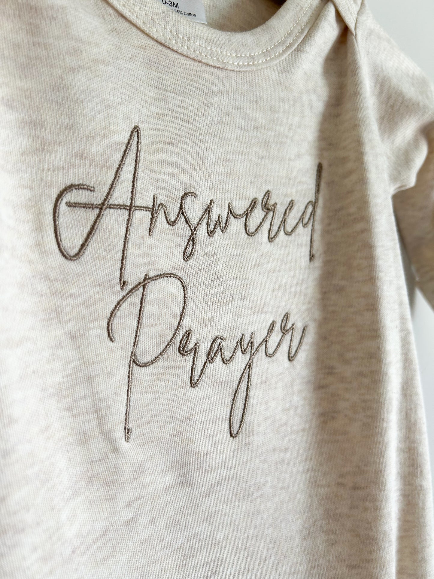Answered Prayer Baby Romper
