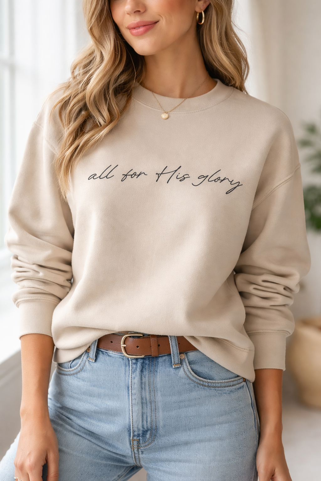 All For His Glory Sweatshirt